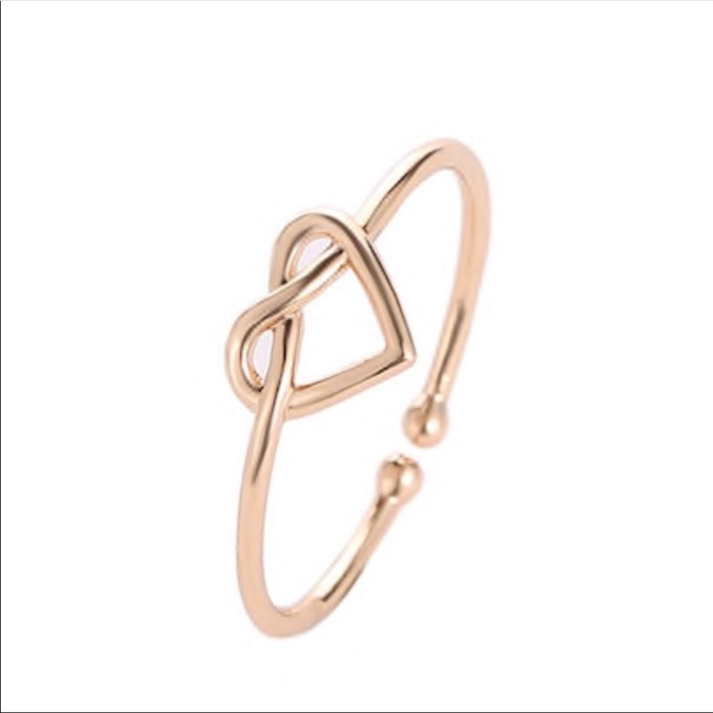 Knotted Heart Ring - Picture 3 of 3